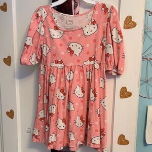 Hello Kitty Pink Nightgown for Kids